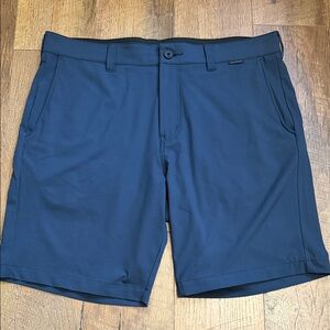 Travis Mathew Deep Blue Flat Front Shorts